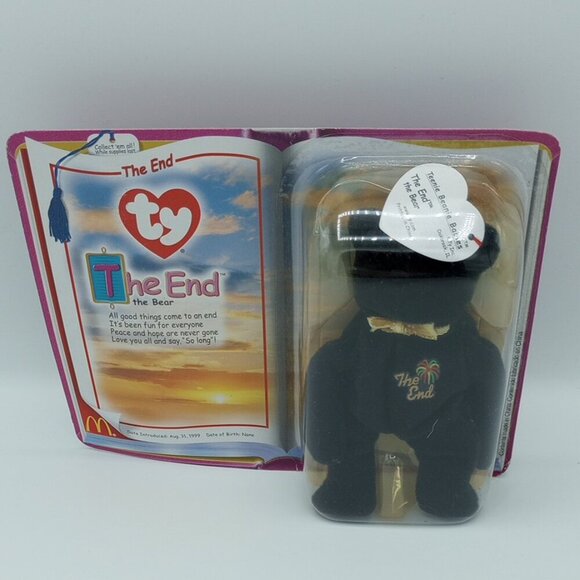 TY The End the Bear McDonalds 2000 - Picture 5 of 8